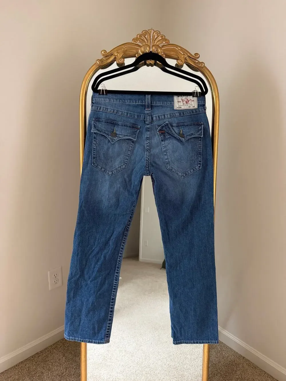Y2K True Religion Ricky Relaxed Straight Jeans